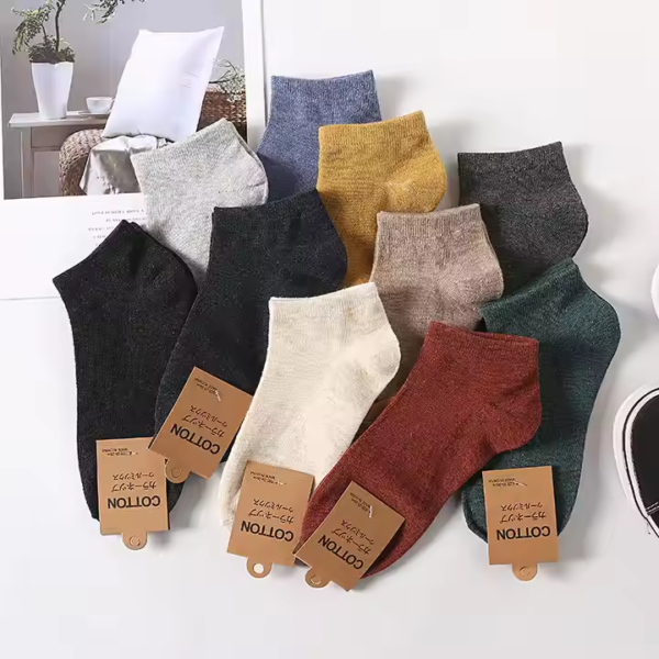 Men Cotton Ankle Socks