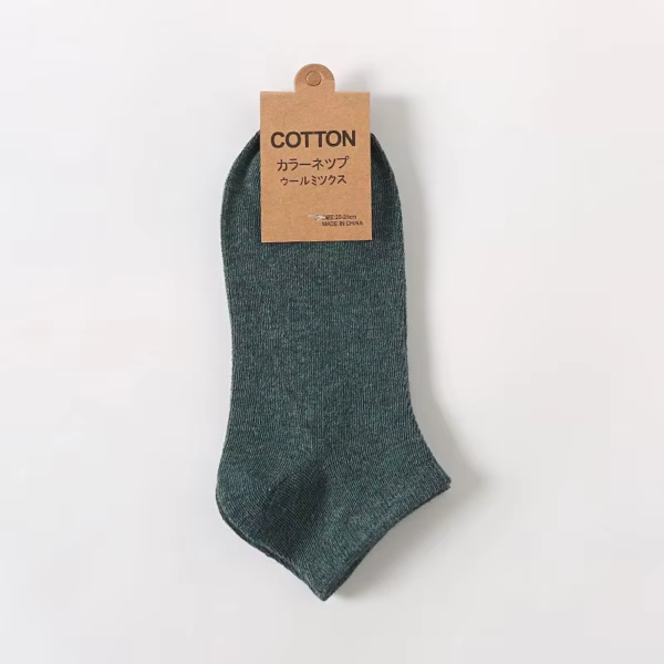 Men Cotton Ankle Socks5