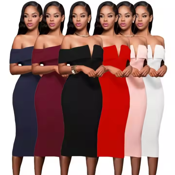 Midi Pencil Women Dress