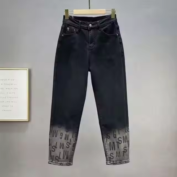 Slim Fit Denim Pants2