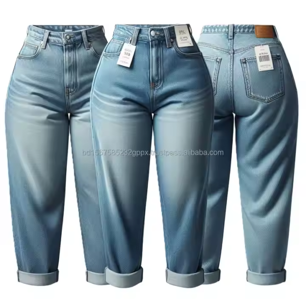 Waisted Comfortable Jeans2